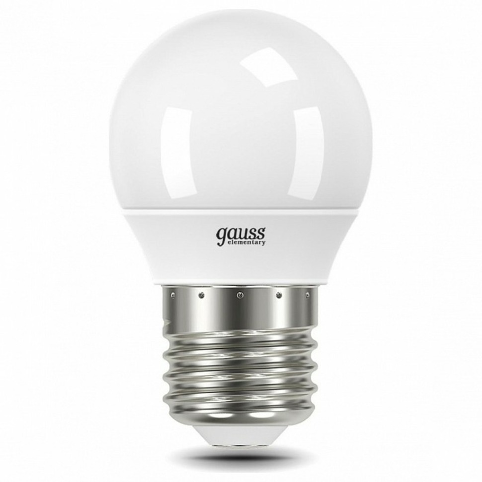 Фото Лампа светодиодная Gauss  E27 10Вт 6500K 53230 GA_53230 - интернет-магазин МегаТерем в Москве