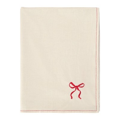 Скатерть fancy bows бежевого цвета из коллекции essential, 180х240 см (79433)