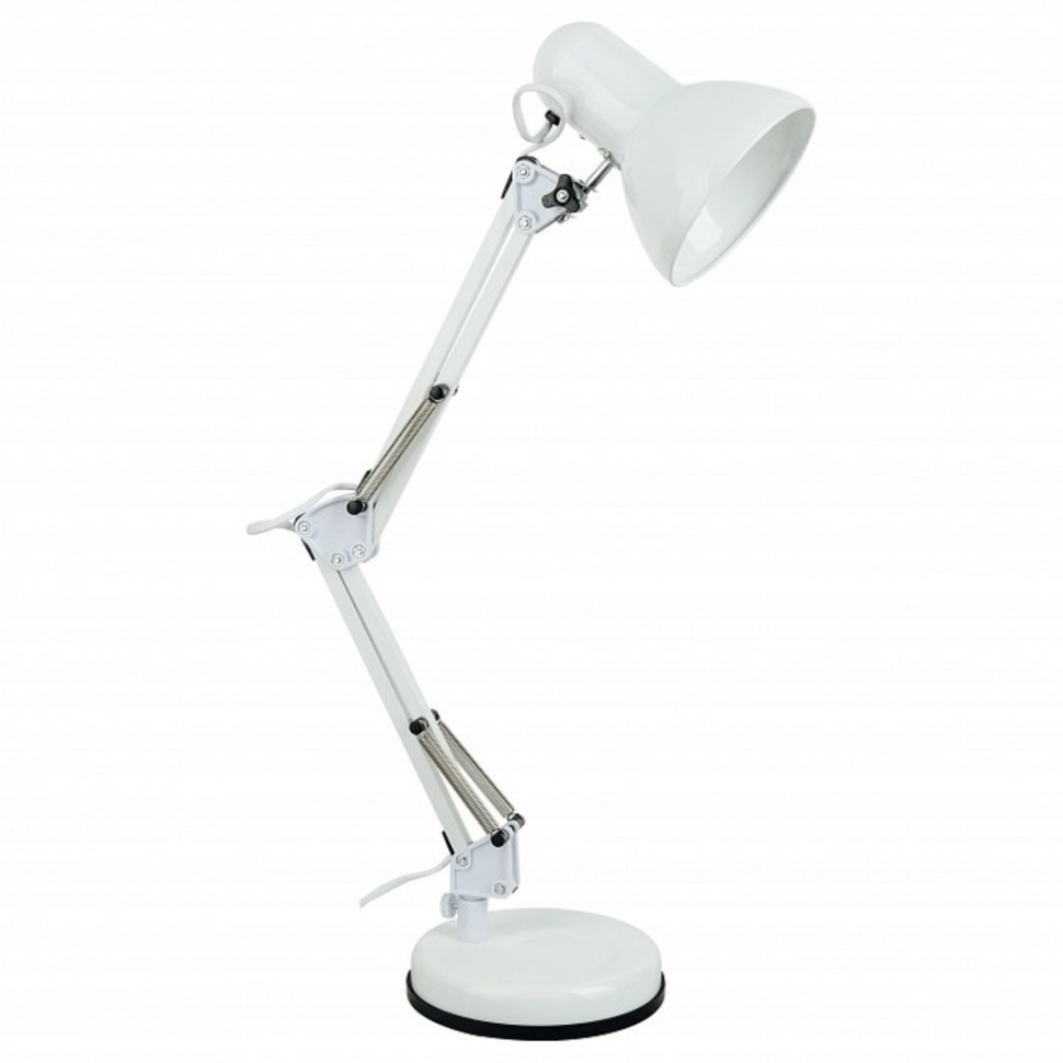 Фото Настольная лампа офисная Arte Lamp Junior A1330LT-1WH AR_A1330LT-1WH - интернет-магазин МегаТерем в Москве