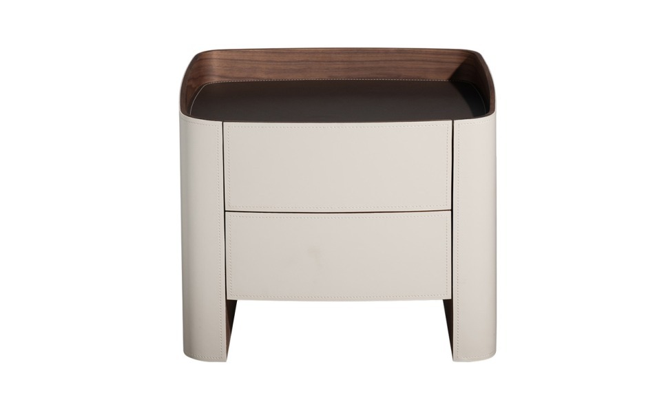 Фото Тумбочка с 2 ящиками светлая 56*46*49см (TT-00015651) - интернет-магазин МегаТерем в Москве