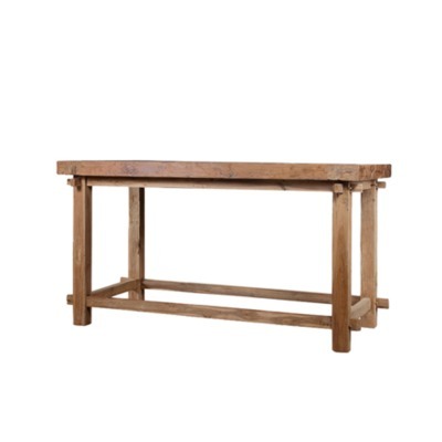 Стол барный QUATRO 9BTQTR160080110, массив тикового дерева, Indoor grey, ROOMERS FURNITURE