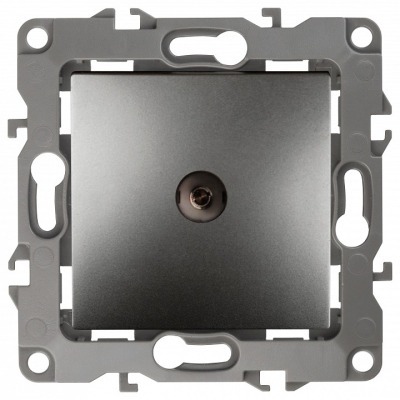 ТВ-розетка проходная без рамки Эра Эра 12 12-3102-12 ER_B0027437