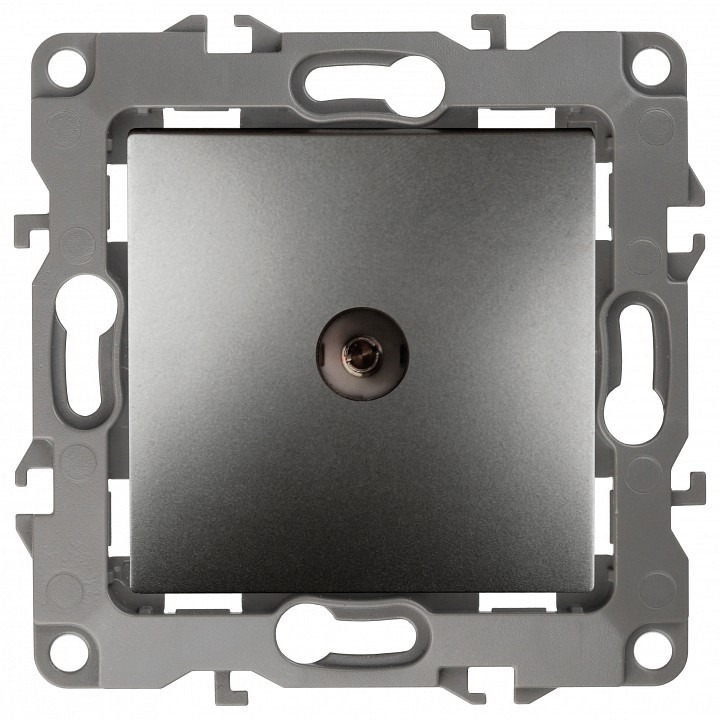 Фото ТВ-розетка проходная без рамки Эра Эра 12 12-3102-12 ER_B0027437 - интернет-магазин МегаТерем в Москве