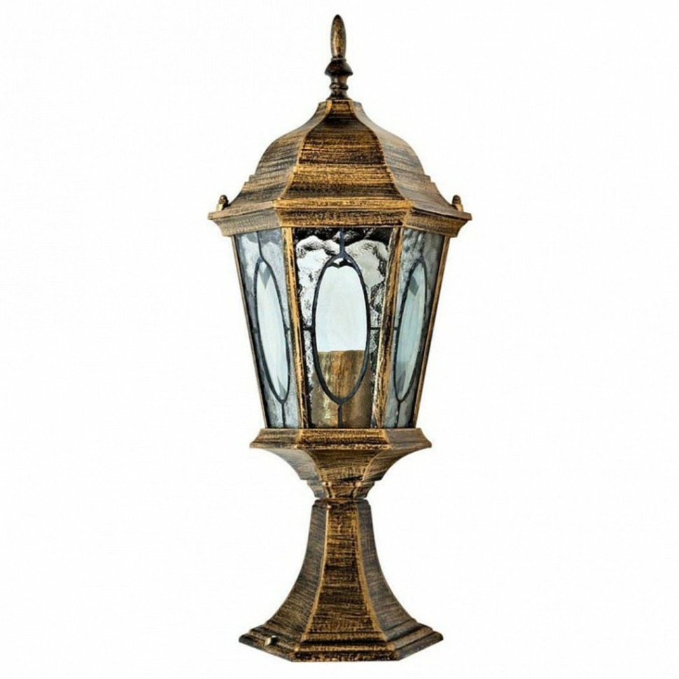 Фото Наземный низкий светильник Feron Витраж с овалом 11330 FE_11330 - интернет-магазин МегаТерем в Москве