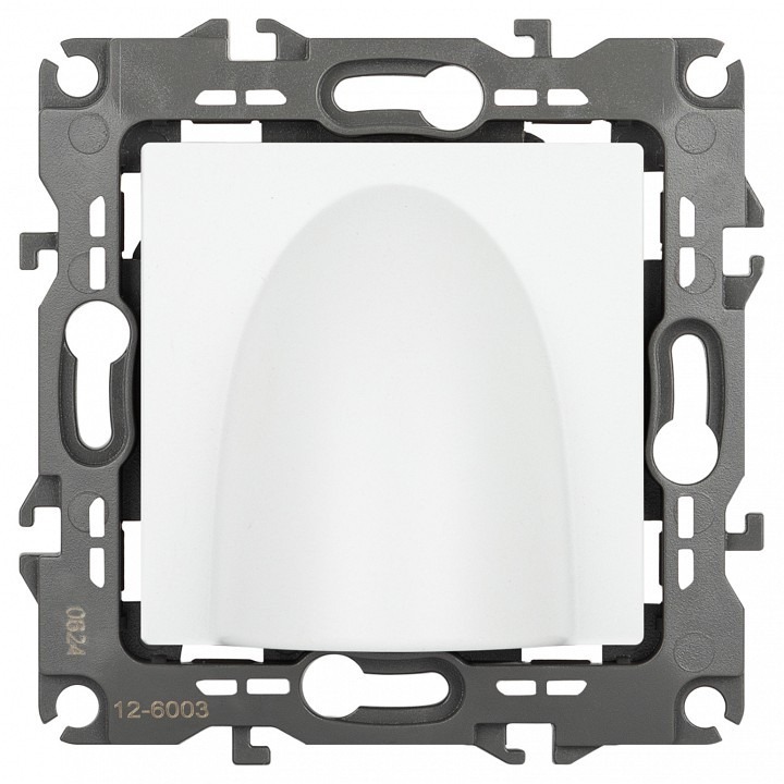 Фото Розетка для вывод кабеля без рамки Эра Эра 12 12-6003-01М ER_B0065754 - интернет-магазин МегаТерем в Москве