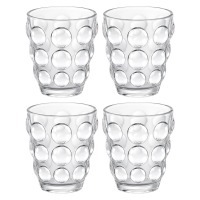 Набор стаканов "bubbles" 4 шт./280 мл Lefard (355-424)
