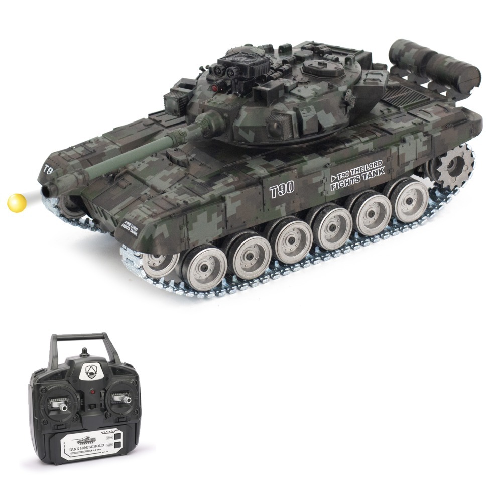 Фото Радиоуправляемый танк R-WINGS RUSSIA T-90 Vladimir (RWG021-818-PRO-CAMO) - интернет-магазин МегаТерем в Москве