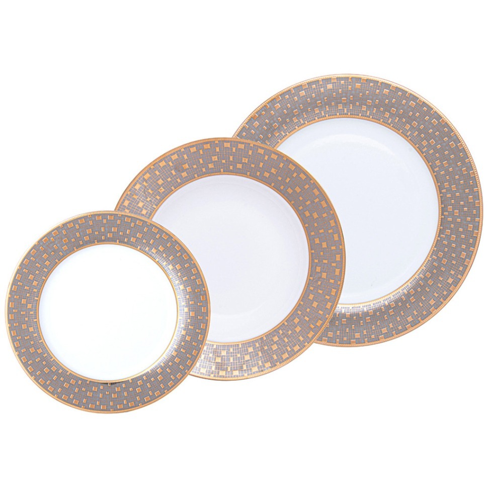 Фото Столовый набор lefard мерцание на 6 пер. 18 пр. (770-215)  - интернет-магазин МегаТерем в Москве