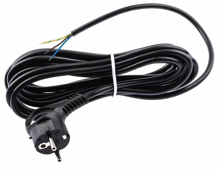 Фото Сетевой провод Эра  UX-3x0,75-5m-B ER_B0048695 - интернет-магазин МегаТерем в Москве