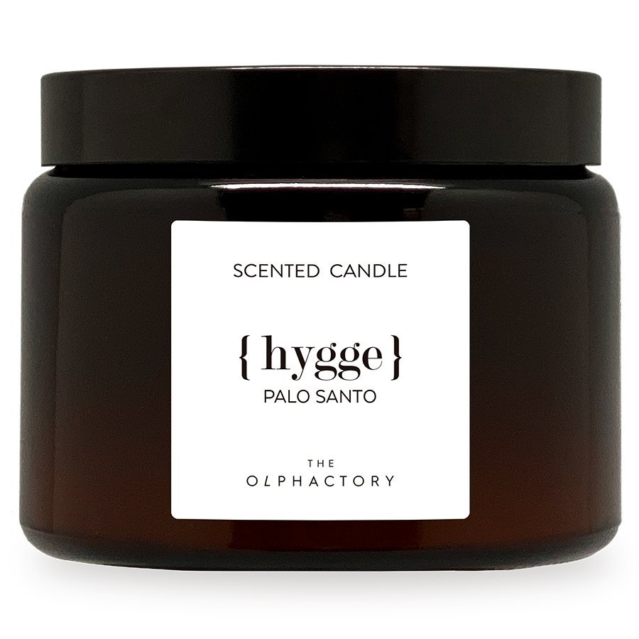 Фото Свеча ароматическая the olphactory, hygge, palo santo, 60 ч (74606) - интернет-магазин МегаТерем в Москве