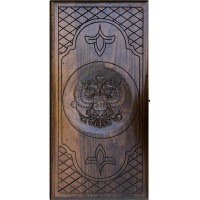 Нарды резные "Герб РФ-2" 40, Ustyan (28358)