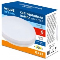 Лампа светодиодная Volpe OPTIMA GX53 6Вт 4000K UL-00008452 UL_UL-00008452