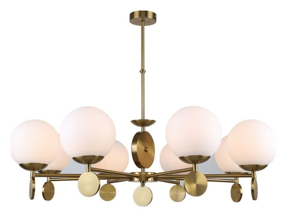 Фото Люстра на штанге Stilfort Marsela 2141/05/08P SF2141-05-08P - интернет-магазин МегаТерем в Москве
