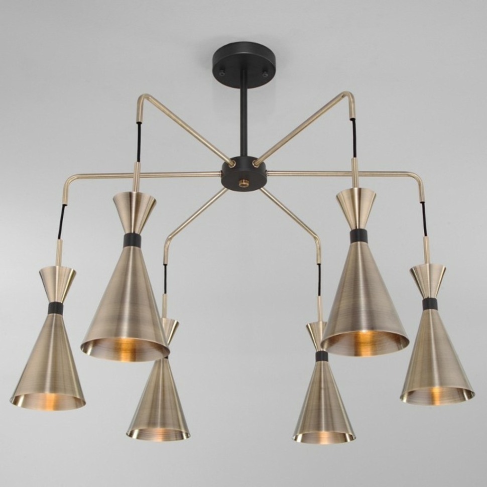 Фото Люстра на штанге Bogate&#039;s Glustin 316/6 EV_a050384 - интернет-магазин МегаТерем в Москве