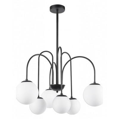 Люстра на штанге Arte Lamp Mebsuta A1675LM-6BK AR_A1675LM-6BK