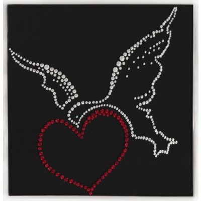 Картина Птица счастья с кристаллами Swarovski (1253)