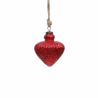 Новогодняя игрушка ND-78A, стекло, Red, ROOMERS FURNITURE