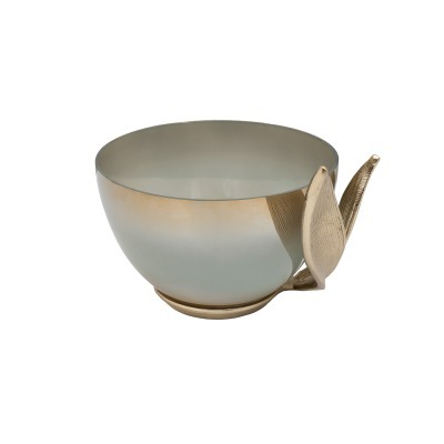 Чаша декорат.Flora стекло, ...