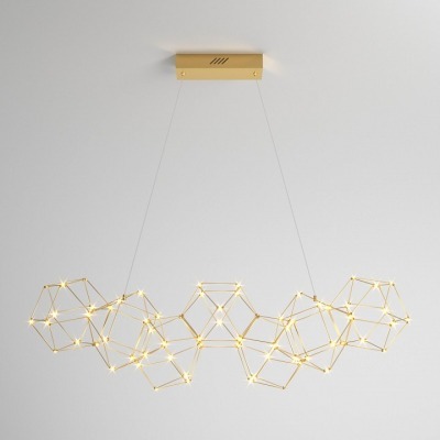 Подвесная люстра Eurosvet Uma 90168/7 медь EV_a061145