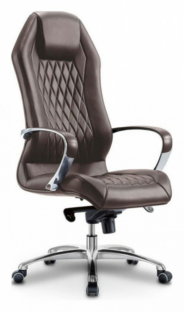 Фото Кресло для руководителя Бюрократ Aura/Brown BUR_375552 - интернет-магазин МегаТерем в Москве
