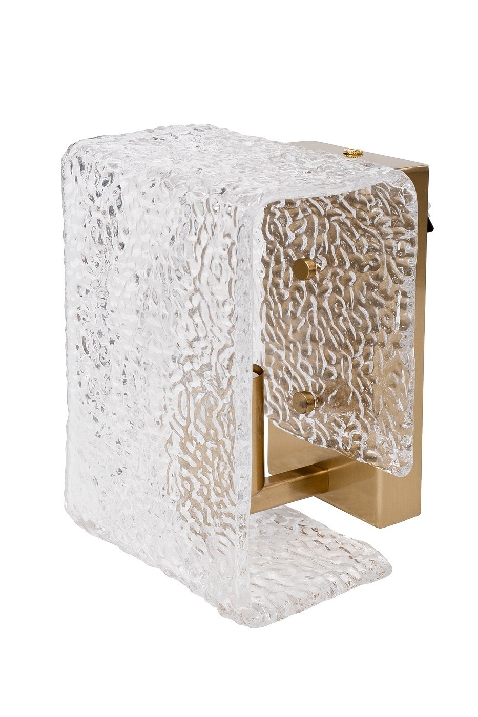 Фото Бра латунь, стекло прозр. 20*h13см (TT-00011657) - интернет-магазин МегаТерем в Москве