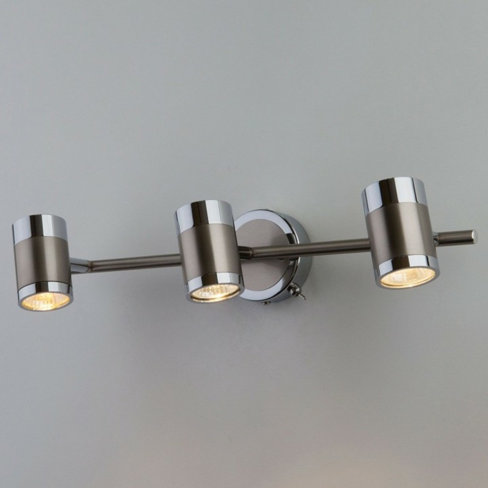 Фото Бра Eurosvet Prime 20058/3 перламутровый сатин EV_81907 - интернет-магазин МегаТерем в Москве