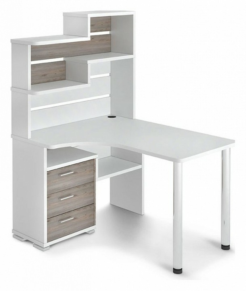 Фото Стол компьютерный Домино СР-132-130 MER_SR-132_BEN-LEV - интернет-магазин МегаТерем в Москве