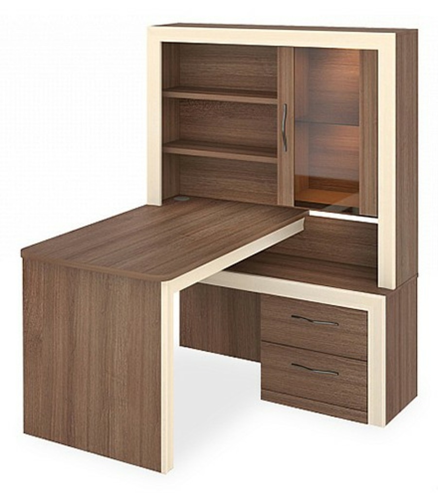 Фото Стол компьютерный СтУ-140 MER_StU-140-SHKr-PRAV - интернет-магазин МегаТерем в Москве