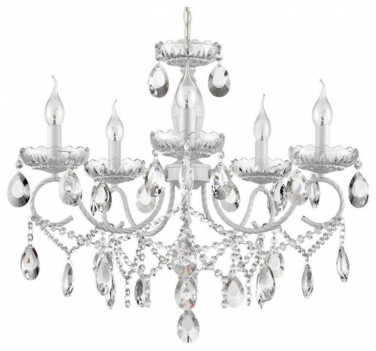 Фото Подвесная люстра Lumion Snow 8189/5 LMN_8189_5 - интернет-магазин МегаТерем в Москве