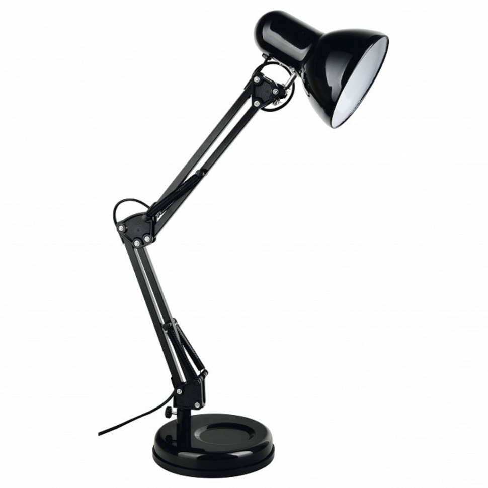 Фото Настольная лампа офисная Arte Lamp Junior A1330LT-1BK AR_A1330LT-1BK - интернет-магазин МегаТерем в Москве