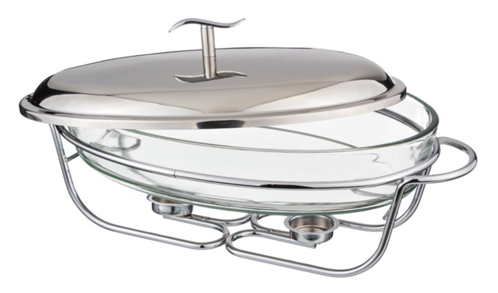 Фото Мармит agness 3 л. 43,4*24,5 см. высота=17,5 см. (907-201)  - интернет-магазин МегаТерем в Москве