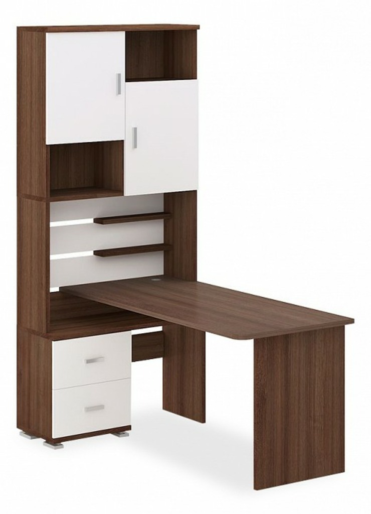 Фото Стол компьютерный Домино СР-720/160 MER_SR-720-160-SHBESH-CH-LEV - интернет-магазин МегаТерем в Москве