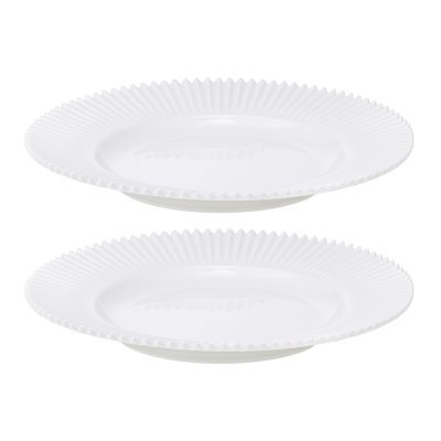Набор из двух тарелок белог...