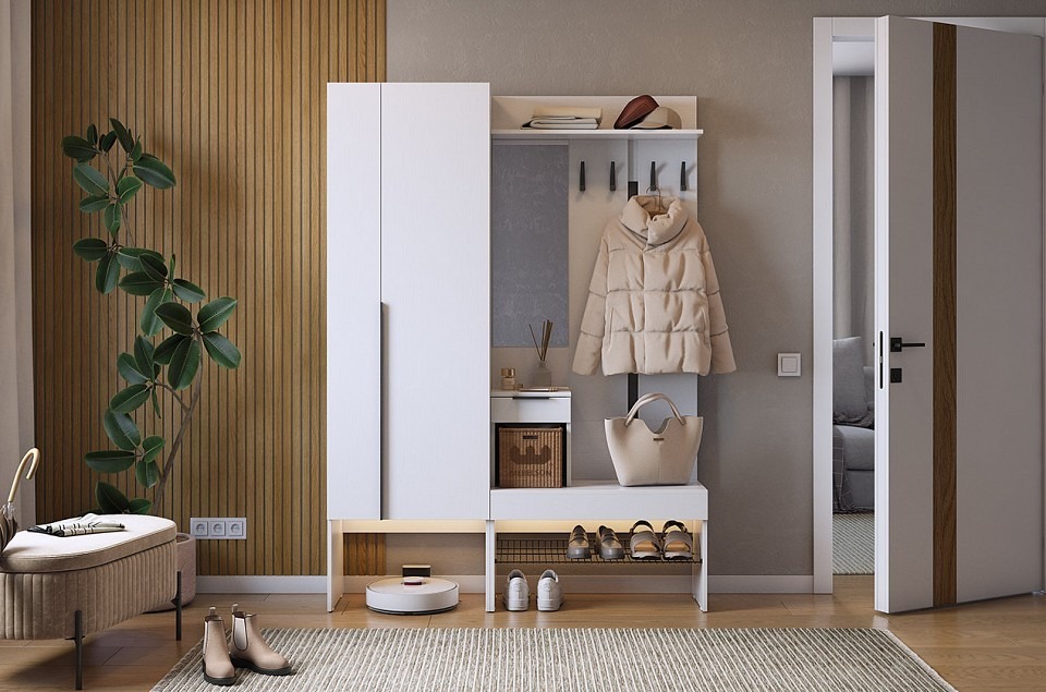 Фото Стенка для прихожей Баско К2 MBS_PK02Basko-2552 - интернет-магазин МегаТерем в Москве