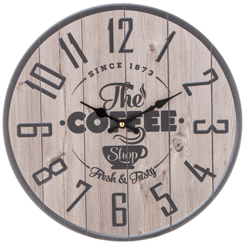 Фото Часы настенные 33.8*33.8cm Lefard (105-228) - интернет-магазин МегаТерем в Москве