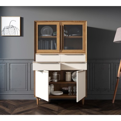 Буфет Bruni white большой а...