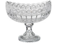 Фруктовница на ножке "muza crystal" 26,5*16 см, высота = 23,5 см Lefard (195-134)