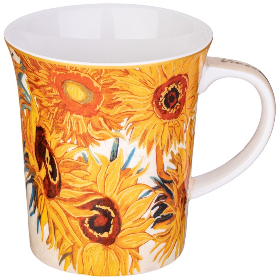 Фото Кружка lefard подсолнухи (в. ван гог) 420 мл (104-1000)  - интернет-магазин МегаТерем в Москве