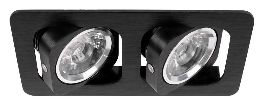 Фото Встраиваемый светильник Loft it Screen 10328/2A Black LF_10328_2A_Black - интернет-магазин МегаТерем в Москве
