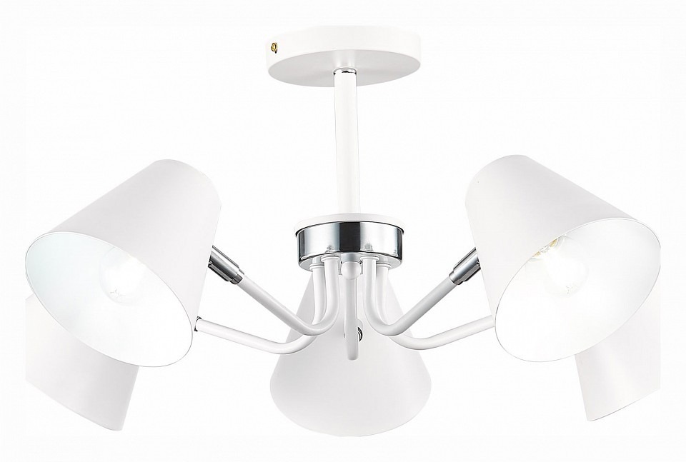 Фото Люстра на штанге EVOLUCE Lere SLE106702-05 EVO_SLE106702-05 - интернет-магазин МегаТерем в Москве