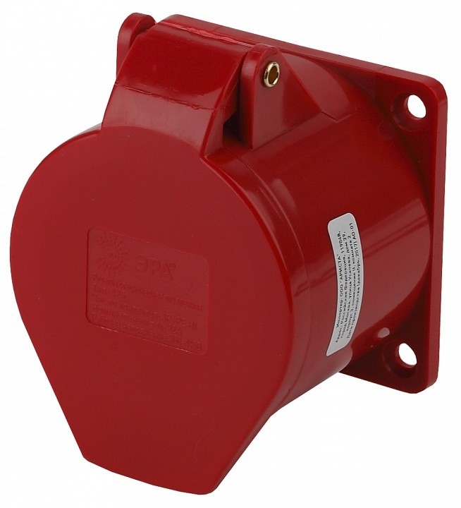 Фото Розетка с заземлением Эра  R(IN)-32-3P-PE-N-IP44 ER_B0032873 - интернет-магазин МегаТерем в Москве