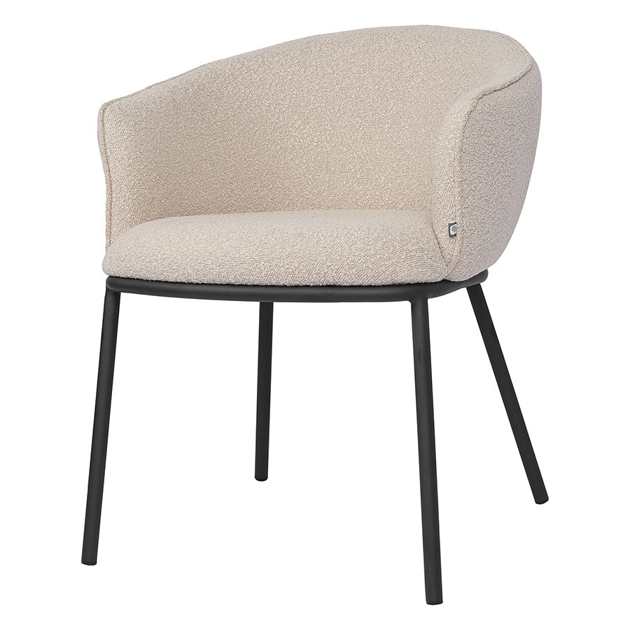 Фото Стул paal, букле, бежевый (77021) - интернет-магазин МегаТерем в Москве