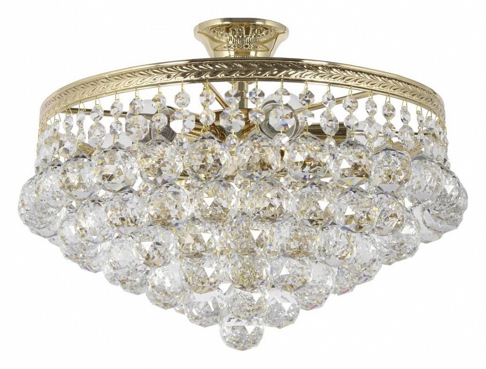 Фото Люстра на штанге Dio D’Arte Cremono Cremono E 1.3.38.600 G DDA_Cremono_E_1.3.38.600_G - интернет-магазин МегаТерем в Москве