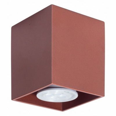 Накладной светильник TopDecor Tubo 8 SQ Tubo8 SQ P1 20 RTPR_Tubo8_SQ_P1_20