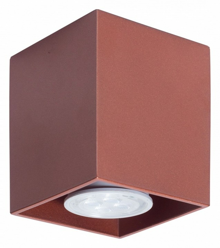 Фото Накладной светильник TopDecor Tubo 8 SQ Tubo8 SQ P1 20 RTPR_Tubo8_SQ_P1_20 - интернет-магазин МегаТерем в Москве