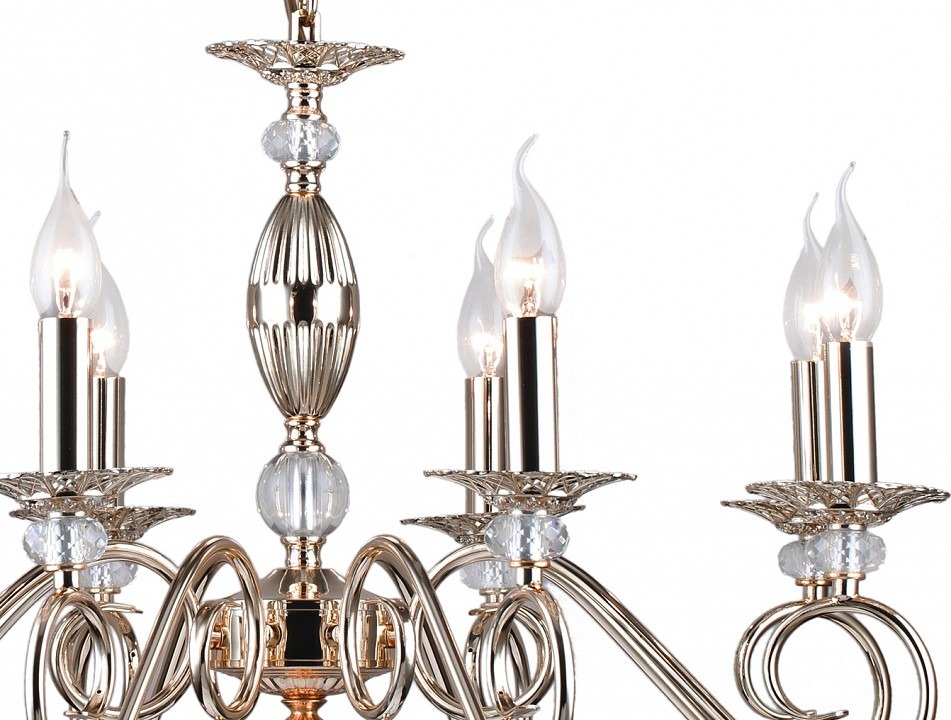 Фото Подвесная люстра Arti Lampadari Fortezza Fortezza E 1.1.8 G AL_Fortezza_E_1.1.8_G - интернет-магазин МегаТерем в Москве