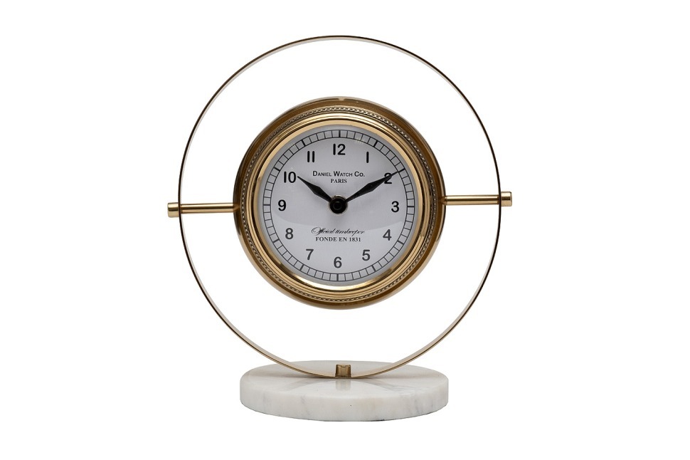 Фото Часы настольные h22см (TT-00012205) - интернет-магазин МегаТерем в Москве