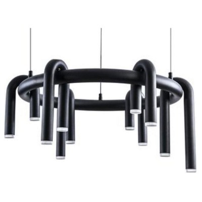 Подвесная люстра Arte Lamp Warhol A3258LM-30BK AR_A3258LM-30BK