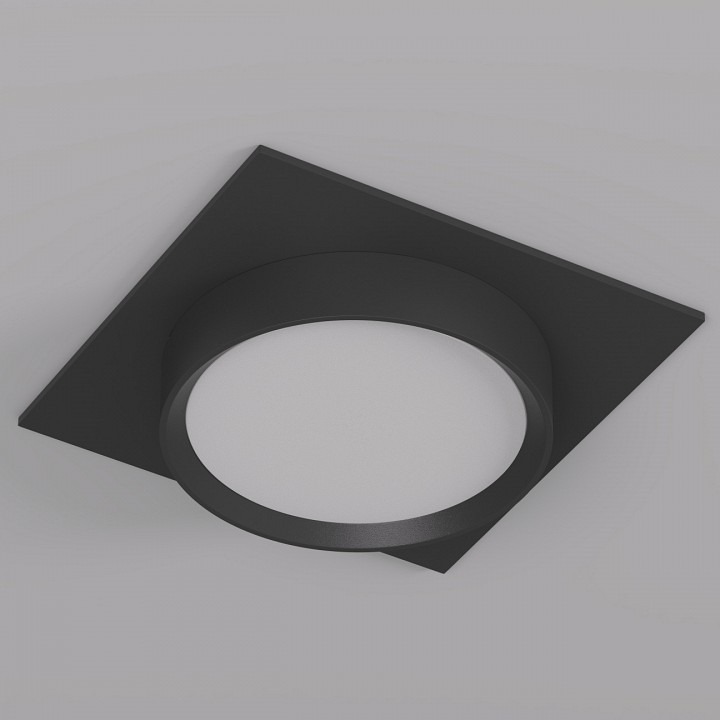 Фото Встраиваемый светильник Denkirs FLAT DK2091-BK DK_DK2091-BK - интернет-магазин МегаТерем в Москве