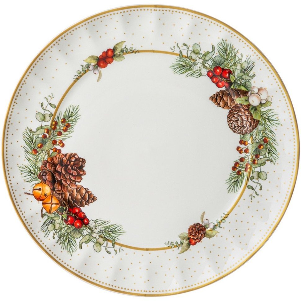 Фото Тарелка закусочная lefard celebration 23 см (54-602)  - интернет-магазин МегаТерем в Москве